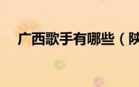 广西歌手有哪些（陕西民歌歌手有哪些）