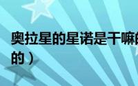 奥拉星的星诺是干嘛的（奥拉星星诺是干什么的）