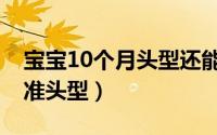 宝宝10个月头型还能矫正吗（10个月宝宝标准头型）