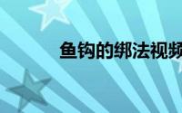 鱼钩的绑法视频（鱼钩的绑法）