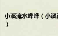小溪流水哗哗（小溪流水哗啦啦跳皮筋怎么跳）