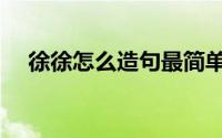 徐徐怎么造句最简单的（徐徐怎么造句）