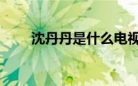 沈丹丹是什么电视剧（沈丹丹几岁）
