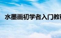 水墨画初学者入门教程（水墨画入门教程）