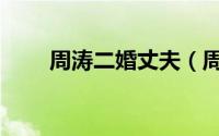 周涛二婚丈夫（周涛现任丈夫近况）
