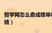 智学网怎么查成绩单初中的（智学网怎么查成绩）