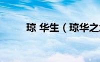 琼 华生（琼华之境是正规游戏吗）