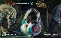 铁三角推出 ATH-GDL3 和 ATH-GL3 怪物猎人版游戏耳机