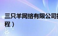 三只羊网络有限公司招聘（三只羊网络授权流程）