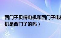 西门子贝得电机和西门子电机有什么不一样（西门子贝得电机是西门子的吗）