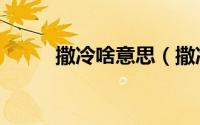 撒冷啥意思（撒冷全部小说列表）