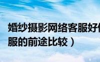 婚纱摄影网络客服好做吗（婚纱影楼网销与客服的前途比较）