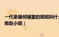 一代枭雄何辅堂的姐姐叫什么名字（一代枭雄何辅堂为什么救赵小姐）