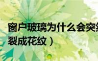 窗户玻璃为什么会突然炸裂（玻璃窗为什么会裂成花纹）