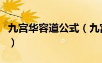 九宫华容道公式（九宫格数字华容道解法口诀）