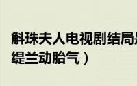 斛珠夫人电视剧结局是什么（斛珠夫人大结局缇兰动胎气）