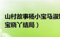 山村故事杨小宝马淑娟（将婚姻进行到底杨小宝晓丫结局）