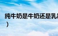 纯牛奶是牛奶还是乳制品（纯牛奶是不是牛奶）