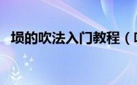 埙的吹法入门教程（吹风造型那八大吹法）