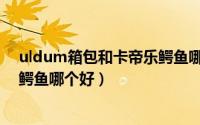 uldum箱包和卡帝乐鳄鱼哪个好（uldum行李箱和卡帝乐鳄鱼哪个好）