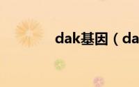 dak基因（dac基因是什么）