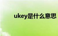 ukey是什么意思（UK是什么意思）