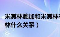 米其林驰加和米其林有什么区别（驰加和米其林什么关系）