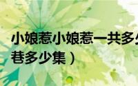 小娘惹小娘惹一共多少集（小娘惹一共有小娘巷多少集）