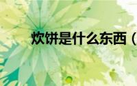 炊饼是什么东西（炊饼的做法家常）