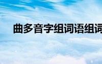 曲多音字组词语组词（曲字多音字组词）