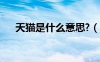 天猫是什么意思?（天猫是什么意思啊）