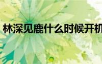 林深见鹿什么时候开机（林深见鹿剧情解说）