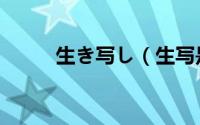 生き写し（生写是什么意思饭圈）