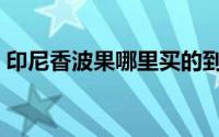 印尼香波果哪里买的到（印尼香波果哪里买）