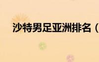 沙特男足亚洲排名（沙特男足什么水平）
