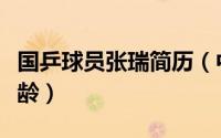 国乒球员张瑞简历（中国乒乓球国家队张瑞年龄）