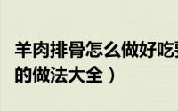 羊肉排骨怎么做好吃要放什么佐料（羊肉排骨的做法大全）