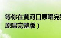 等你在黄河口原唱完整版歌曲（等你在黄河口原唱完整版）