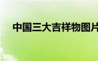 中国三大吉祥物图片（中国三大吉祥物）