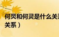 何炅和何灵是什么关系啊（何炅和何灵是什么关系）