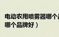电动农用喷雾器哪个品牌比较好（农用喷雾器哪个品牌好）