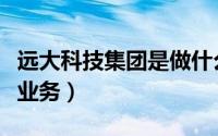 远大科技集团是做什么的（远大科技集团主要业务）