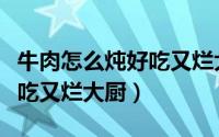 牛肉怎么炖好吃又烂大厨视频（牛肉怎么炖好吃又烂大厨）