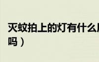灭蚊拍上的灯有什么用（灭蚊灯电蚊拍效果好吗）
