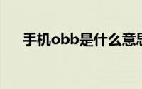 手机obb是什么意思（手机ob是什么）
