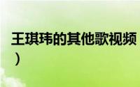 王琪玮的其他歌视频（王琪玮最好听的十首歌）