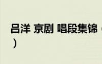 吕洋 京剧 唱段集锦（京剧吕洋个人资料年龄）