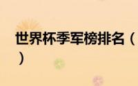 世界杯季军榜排名（2022年世界杯季军是谁）