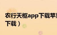 农行天枢app下载苹果版（农行天枢app怎么下载）