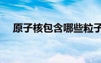 原子核包含哪些粒子（原子核包括什么）